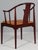 Wood Model 4283 Chinese Chair attributed to Hans J. Wegner for Fritz Hansen For Sale - Image 7 of 8