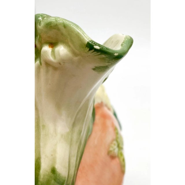 1980s Fitz & Floyd Trompe L’Oeil Garden Vegetables Teapot – Whimsical Ceramic Decor For Sale - Image 9 of 11