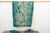 Vintage African Teal Resist Wave Throw For Sale In Los Angeles - Image 6 of 6