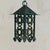 Modern Vintage French Verdigris Wrought Iron Lantern Pendant - 2 Available For Sale - Image 3 of 7