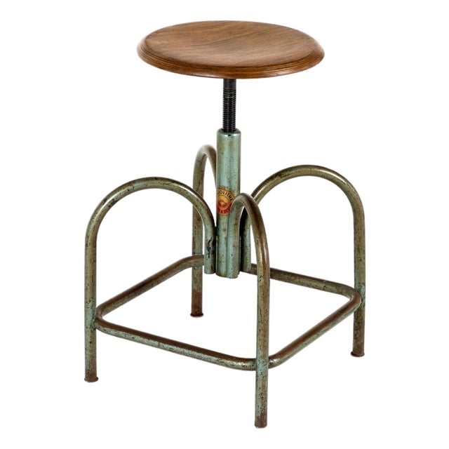 Architects Stool by Heliolithe For Sale