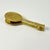 Mid 20th Century Mid-Century Americana Hollywood Regency Boho Chic Brass Tennis Racket Door Knocker For Sale - Image 5 of 11