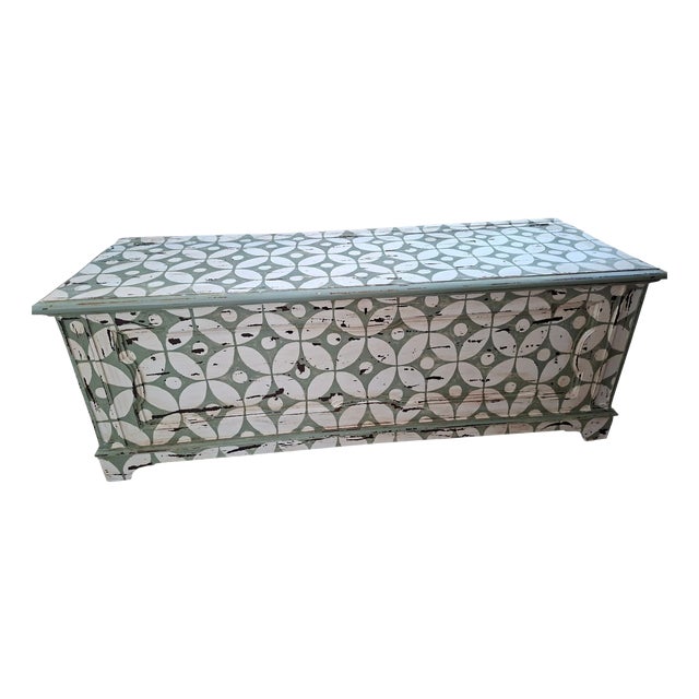 Vintage Andalusian Wooden Chest, 1960 For Sale