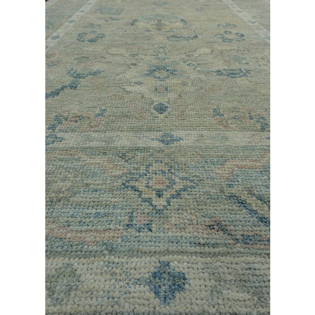 Early 21st Century Turkish Oushak Rug 4' x 6'4" #17771 For Sale - Image 5 of 8