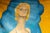 Mid-20th Century “Long Necked Lady From Burma” Carnival Sideshow Banner For Sale - Image 4 of 10