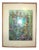 Colorful Garden Framed Painting For Sale