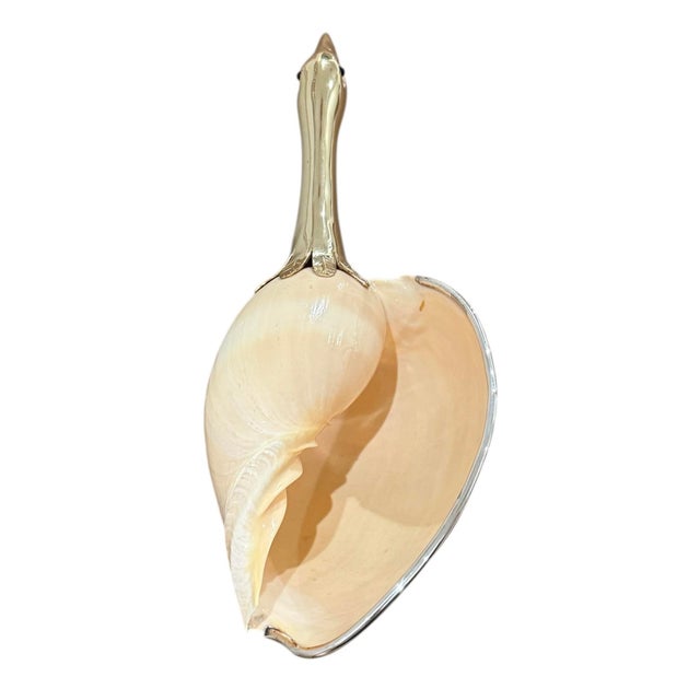 Italian Gabriella Binazzi Large Shell Duck Sculptural Bowl 1970's For Sale - Image 3 of 12