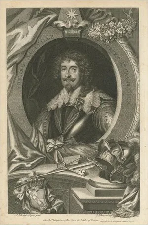 Jacobus Houbraken, Portrait of Edward Sackville, 4th Earl of Dorset, Print