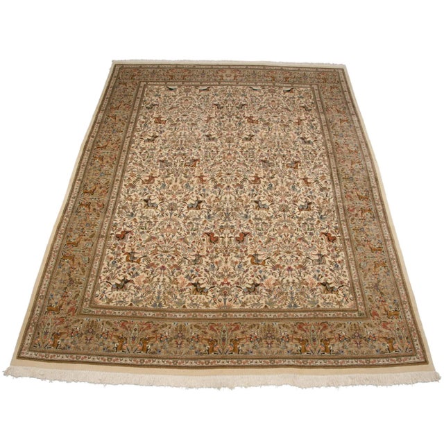 1970s Vintage Tabriz Rug - 11' X 15'1" For Sale - Image 5 of 8