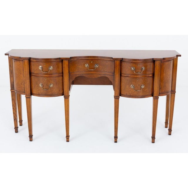 Georgian Revival Sideboard in Oak, 1890s For Sale - Image 6 of 6