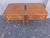 Traditional 1950's Traditional Style 2 Drawer End Tables/ Nightstands by Lambert Hitchcock a - Pair For Sale - Image 3 of 12