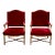 Pair of Antique Os De Mouton Arm Chairs For Sale