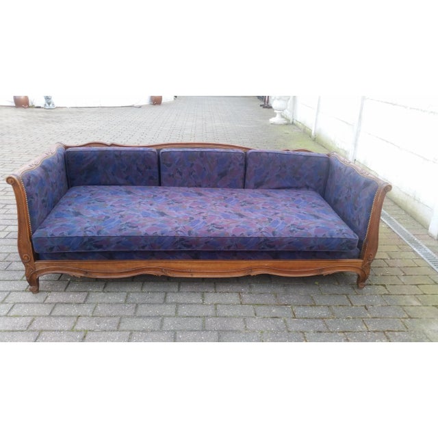 Blue Antique Daybed For Sale - Image 8 of 8