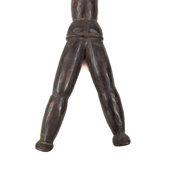 Early 20th Century Antique Toma Wood Figure Guinea For Sale - Image 9 of 9