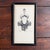 Glass Stella Van der Auwera, Stylized Female Figure, 1976, Art Print, Framed For Sale - Image 7 of 7