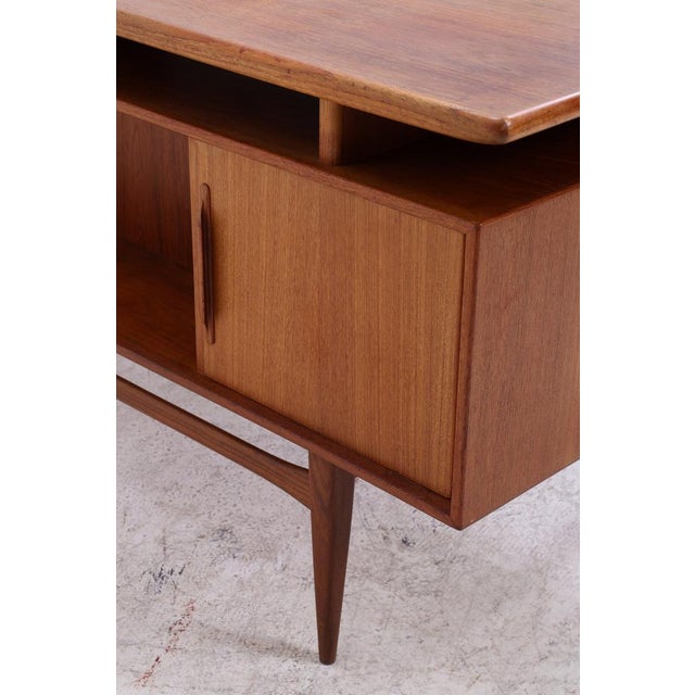 Mid-Century RT200 Teak Desk by Heinrich Riestenpatt For Sale - Image 14 of 18
