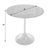 Mid-Century Modern Francis 32 in. W Round Pedestal Base Game Table, Antique Cherry For Sale - Image 3 of 7
