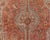 Blue Early 20th Century Antique Persian Shiraz Rug With Geometric Medallions in Rusty Orange and Steel Blue For Sale - Image 8 of 13