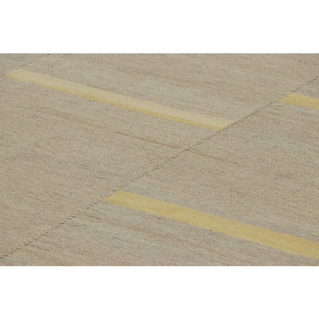 Handwoven in wool, this 6x8 contemporary Kilim is from an exciting new custom-capable flatweave collection by Rug & Kilim....