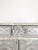 Metal Louis XIII Buffet with Twisted Columns in Grey Oak For Sale - Image 7 of 11