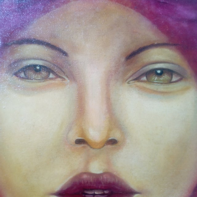 2010s Zoriana Pavlyshyn Summer Girl – Original Oil Painting on Canvas, Modern Realism Art Woman For Sale - Image 5 of 7