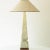 Marble Table Lamp with Beige Silk Lampshade attributed to R. Houben, 1970s For Sale - Image 6 of 10