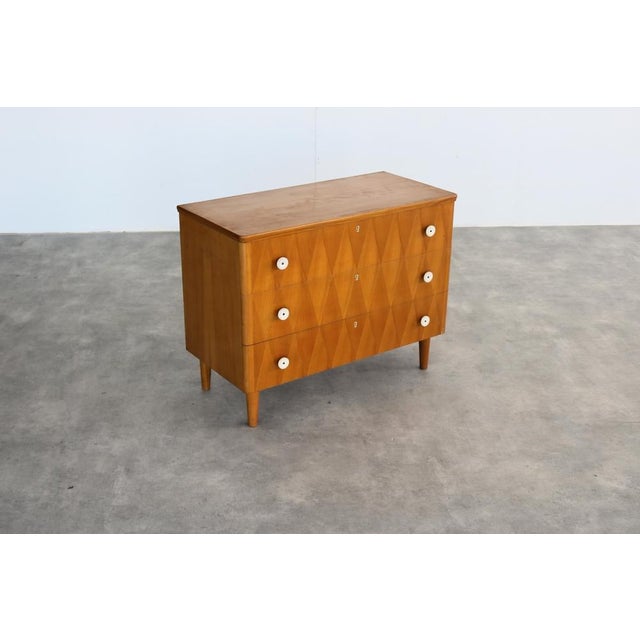 Vintage Swedish Chest of Drawers, 1960s, in Good conditions. Designed 1960 to 1969