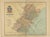 Cartographic Perspective of the Valencian Coast, 1901 For Sale