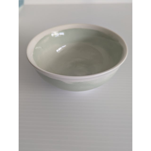 Blue Anthropologie Pepper + Vetiver "Oceana" Set Nesting Bowls For Sale - Image 8 of 9