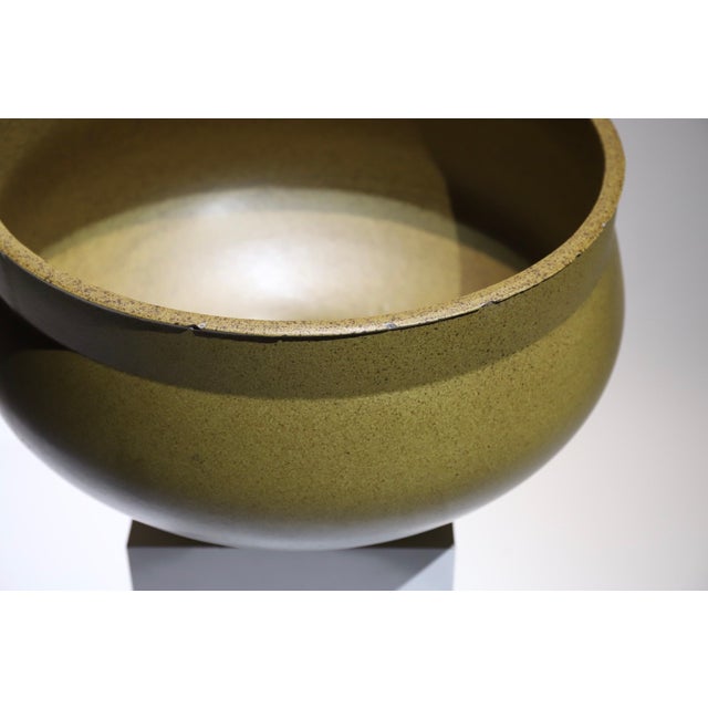 Green 1960s Architectural Planter Pot Vessel by David Cressey For Sale - Image 8 of 13