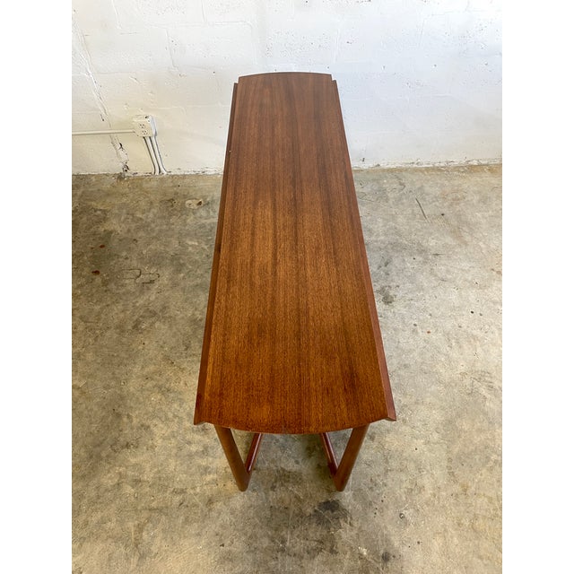 Wood Peter Hvidt & Orla Molgaard Drop Leaf Danish Modern Dining Table For Sale - Image 7 of 12