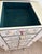 Hand-Painted Floral Jewelry Armoire Cabinet With Mirror & Storage For Sale - Image 9 of 10