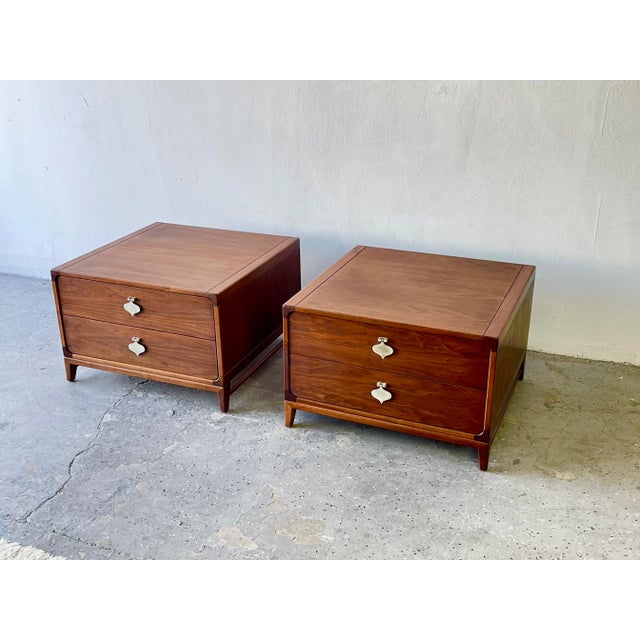 Mid 20th Century John Keal for Brown Saltman Side Tables - a Pair For Sale - Image 13 of 13