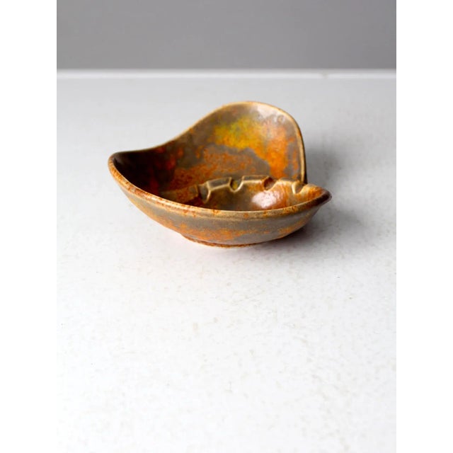 Mid Century Haegar Pottery Ashtray For Sale - Image 6 of 9