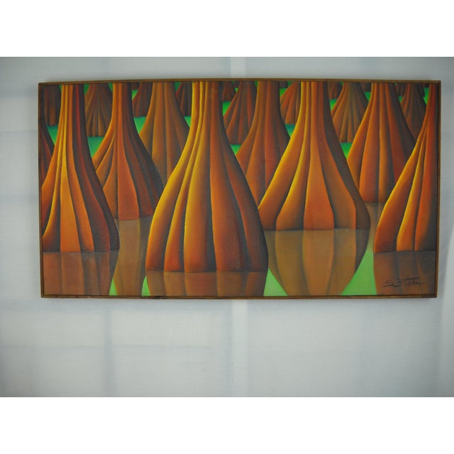 'Cypress Hammock', Acrylic on Canvas Chairish