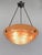 Art Deco 1930s Le Verre Francais Schneider French Art Deco Pendant Light For Sale - Image 3 of 11
