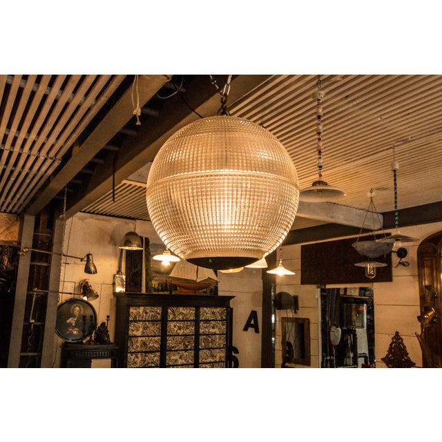Metal Vintage Holophane Ball, 1970s For Sale - Image 7 of 13