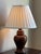 1960s Chocolate Brown Ginger Jar Table Lamp For Sale - Image 10 of 12