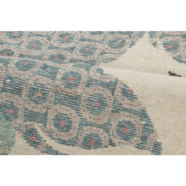 Contemporary Distressed Pictorial Wool Rug, by Rug & Kilim, India For Sale In New York - Image 6 of 9
