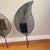 Curtis Jere Curtis Jere Mid-Century Modern Pair of Wire Mesh Leaf Candle Wall Sconces For Sale - Image 4 of 12