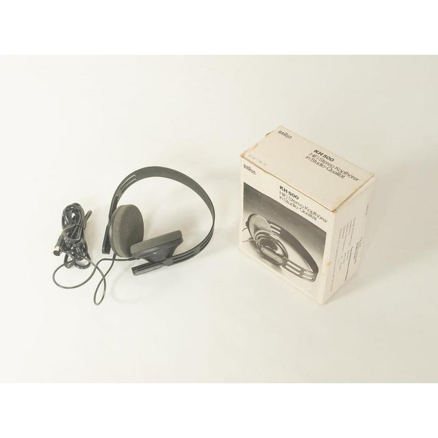 KH 500 Headphones, Dieter Rams, Braun very good craftsmanshiphigh-quality materialsMade in Germany. Design: Dieter Rams,...