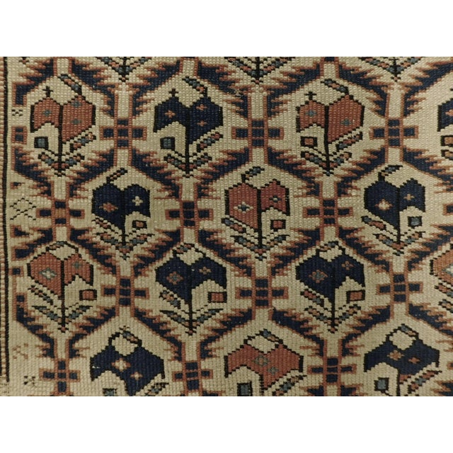 Textile Early 20th Century Distressed Caucasian Shirvan Prayer Rug 3'x 5' For Sale - Image 7 of 13