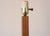 Vintage Danish Modern Teak & Black Metal Table Lamp For Sale - Image 12 of 13