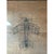Vintage Metal Wire Airplane Sculpture For Sale - Image 12 of 12
