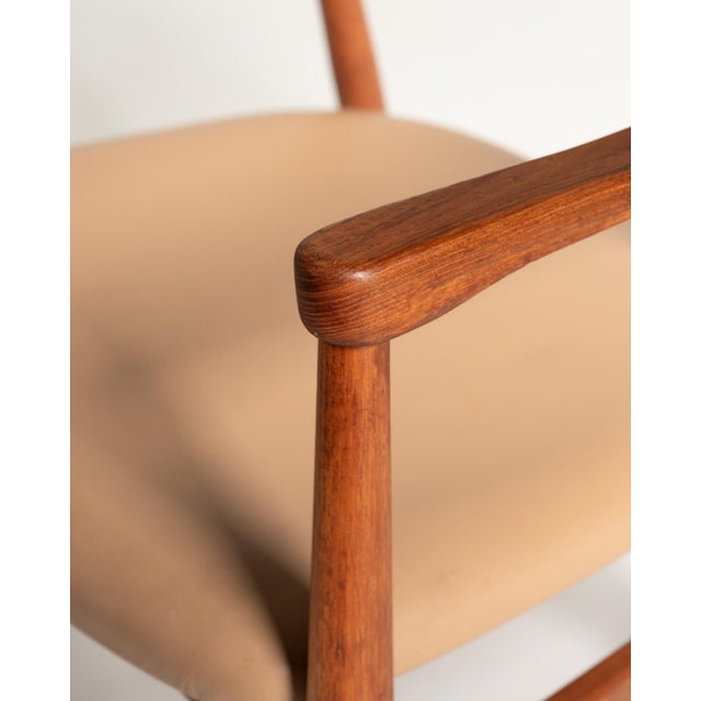 Vintage Scandinavian Teak Armchair, 1960s For Sale - Image 10 of 12