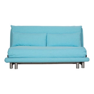 Multy Fabric Three-Seater Blue Sofa from Ligne Roset For Sale