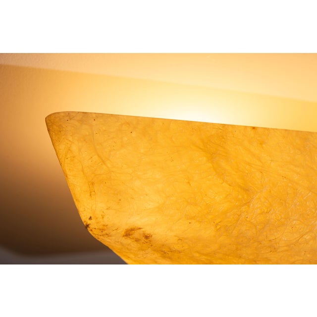 Triangular Fiberglass Ceiling Lamp, 1960s For Sale - Image 9 of 11