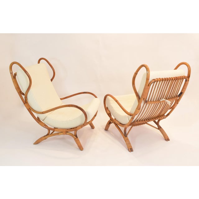Mid-Century Modern BP16 Continuum Chairs by Gio Ponti, 1963, Set of 2 For Sale - Image 3 of 7