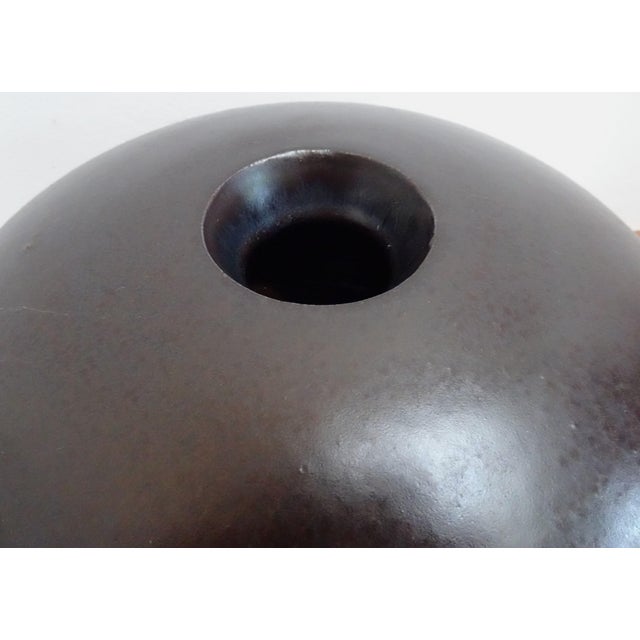 The vase has two fine scratches on the body. Circonference 95 cm height 17 cm diameter 30 cm. Heavy and large vase. This...