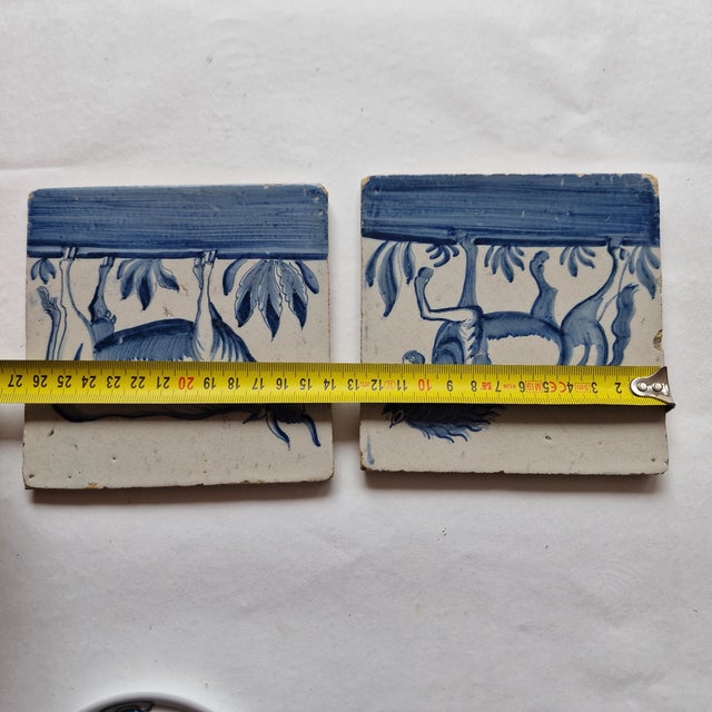 Antique Dutch Tiles, 1790, Set of 2 For Sale - Image 9 of 15